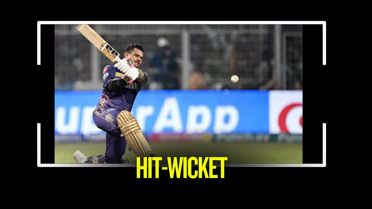 Image: Sunil Narine Hit Wicket, Credit: Vikk/indianpremierleague.blog