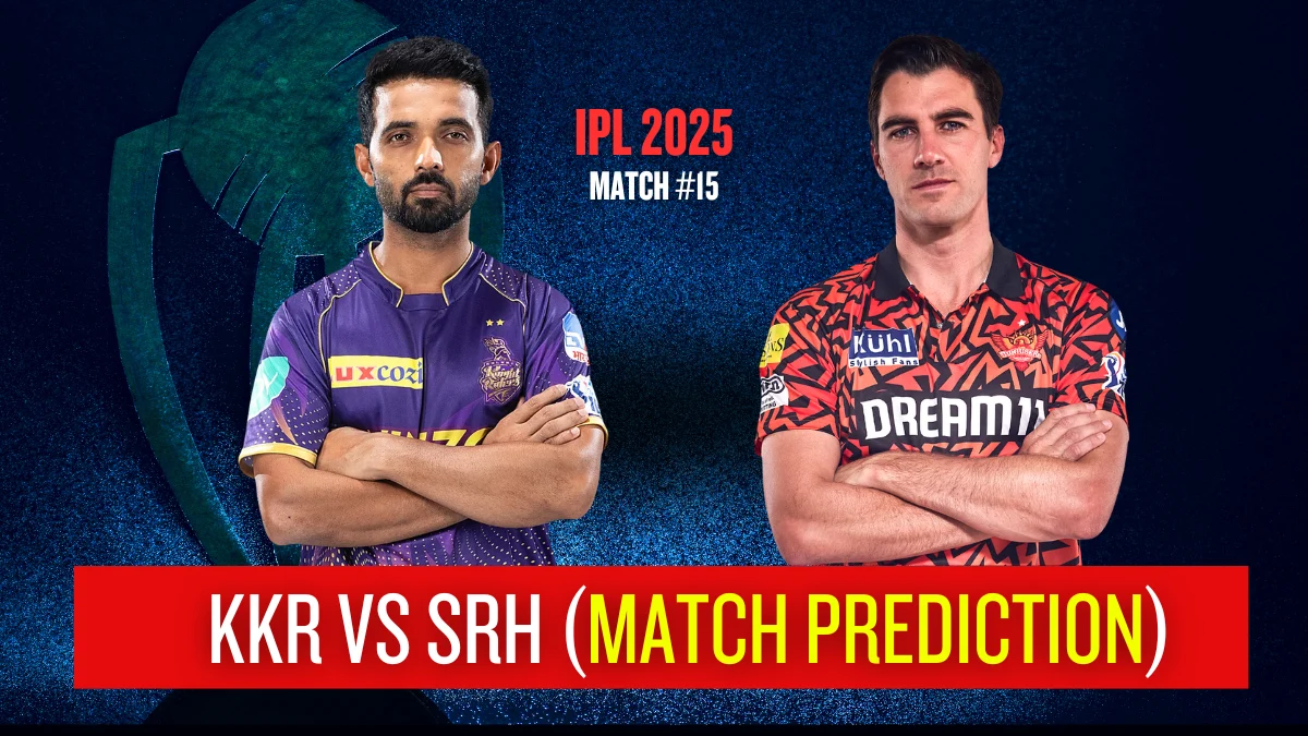 Image: IPL 2025: Match 15 KKR vs SRH Match Prediction, Credit: Roy/indianpremierleague.blog